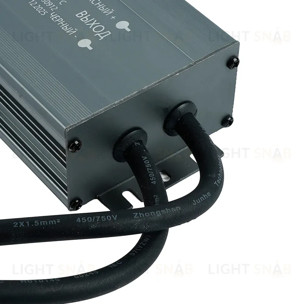 Трансформатор электронный для светодиодной ленты Feron LB007 250W 12V IP67 (драйвер) 53081 53081