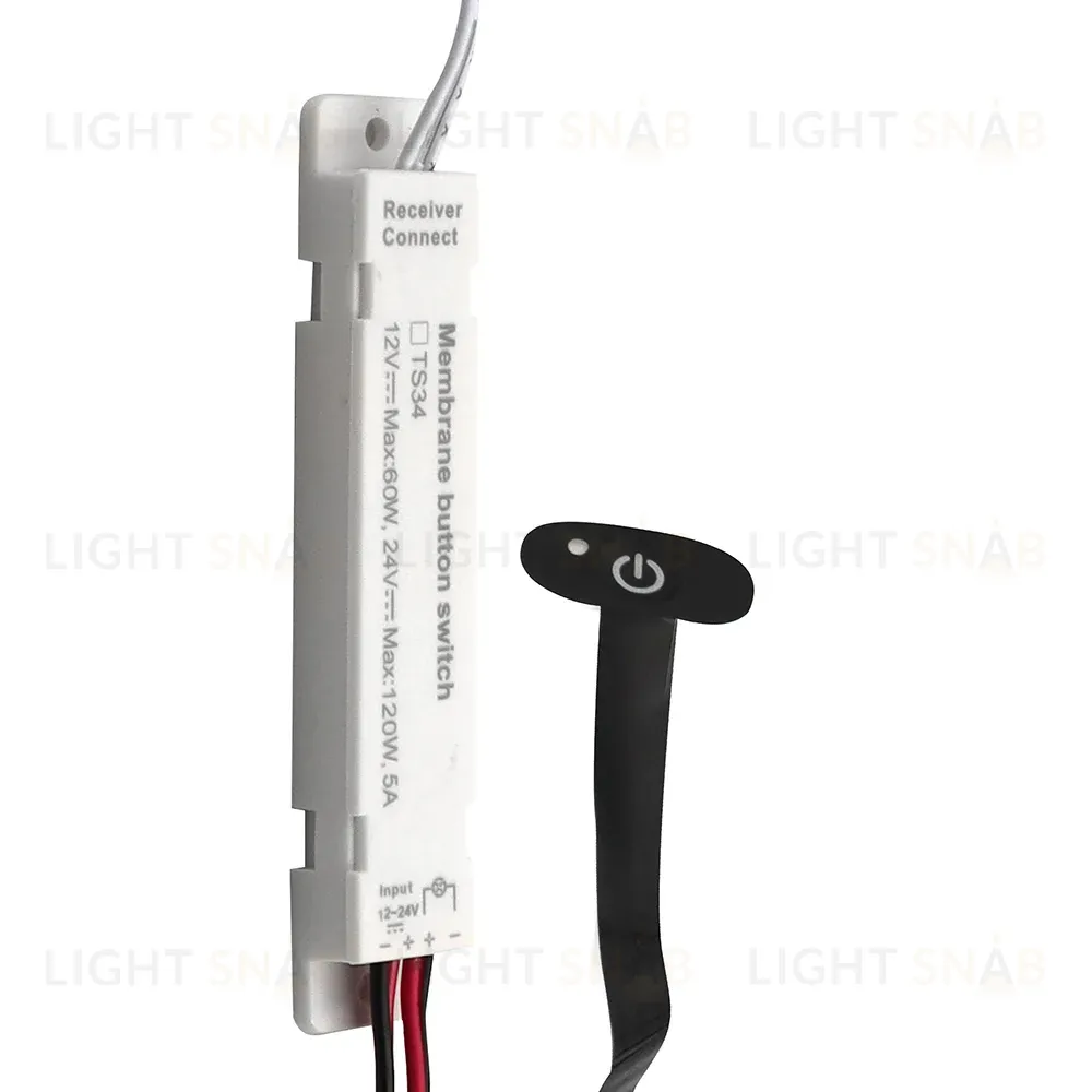 Датчик движения Feron SEN35 на касание, встраиваемый, IP20, 12/24V, 60/120W 52167 52167