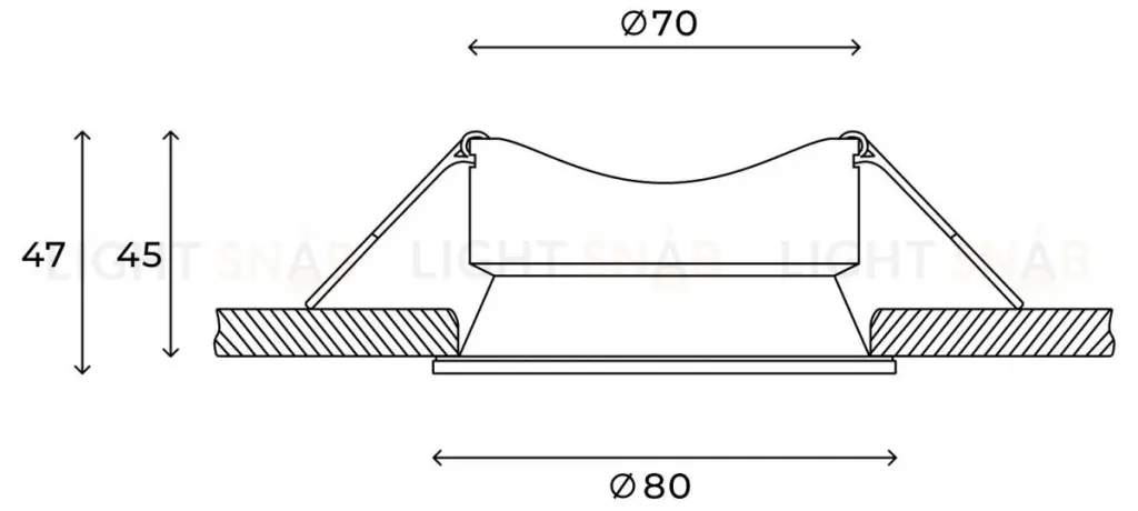 Точечный светильник Hesby Lighting Harstad HSBL_0227 HSBL_0227
