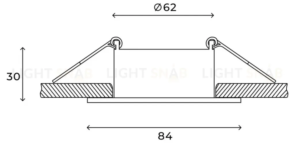Точечный светильник Hesby Lighting Glow HSBL_0232 HSBL_0232
