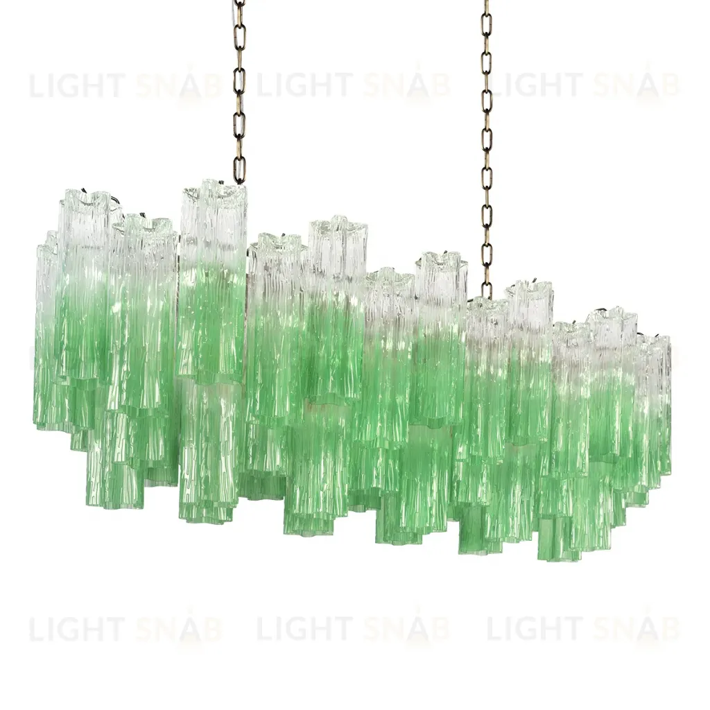 Подвесная люстра Loft IT Murano 10580/1000R Clear green 10580/1000R Clear green
