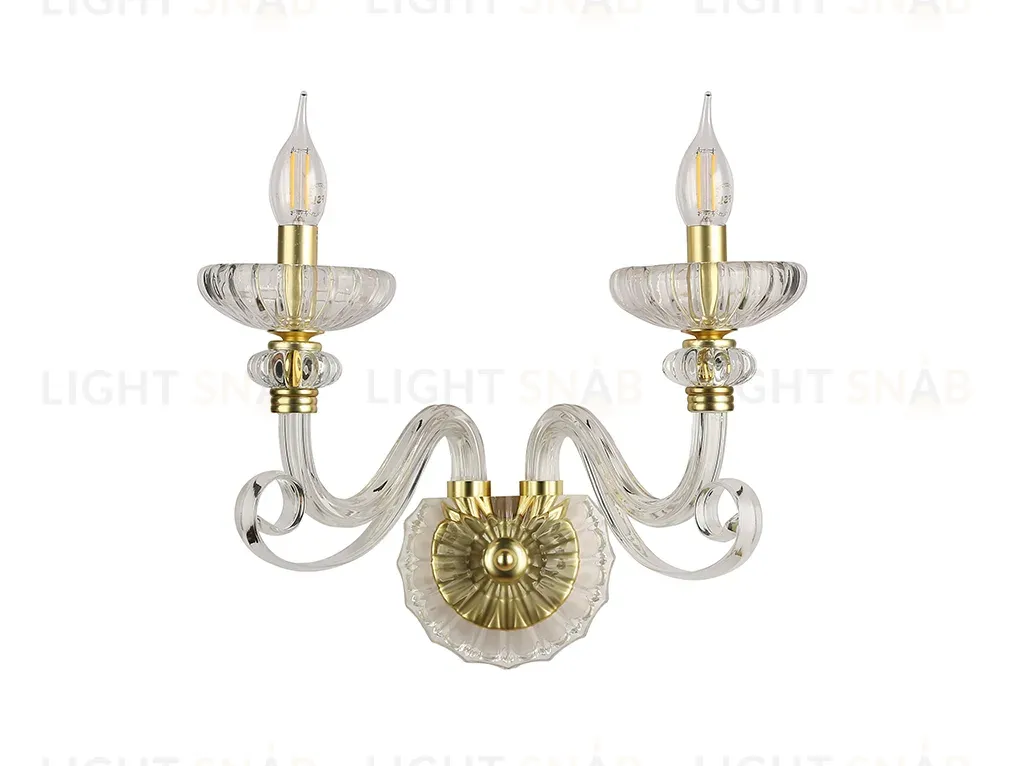 Бра Newport 8622/A mat.soft goldclear М0071532 8622/A mat.soft goldclear