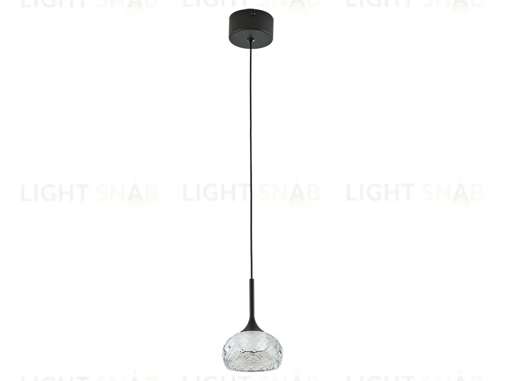 Подвесной светильник Newport 7241/S mat.black clear М0071796 7241/S mat.black clear