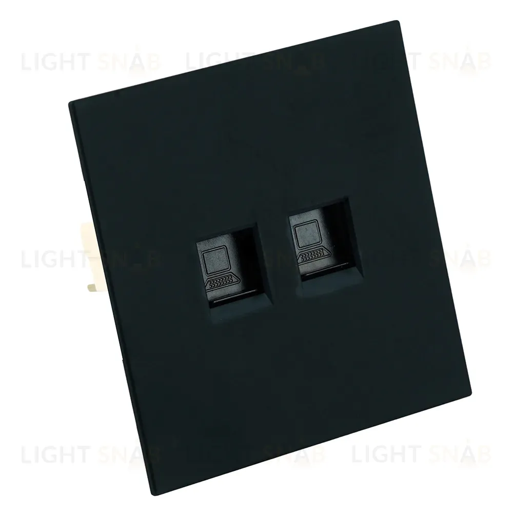 Розетка компьютерная 2-местная RJ-45 (механизм) Stekker Мия RST00-3111-05 50451 50451