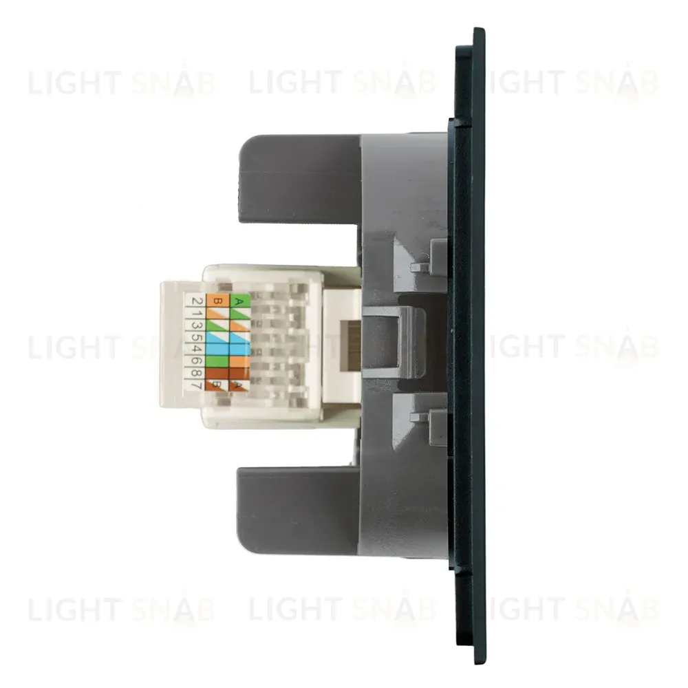 Розетка компьютерная 1-местная RJ-45 (механизм) Stekker Мия RST00-3117-05 50450 50450