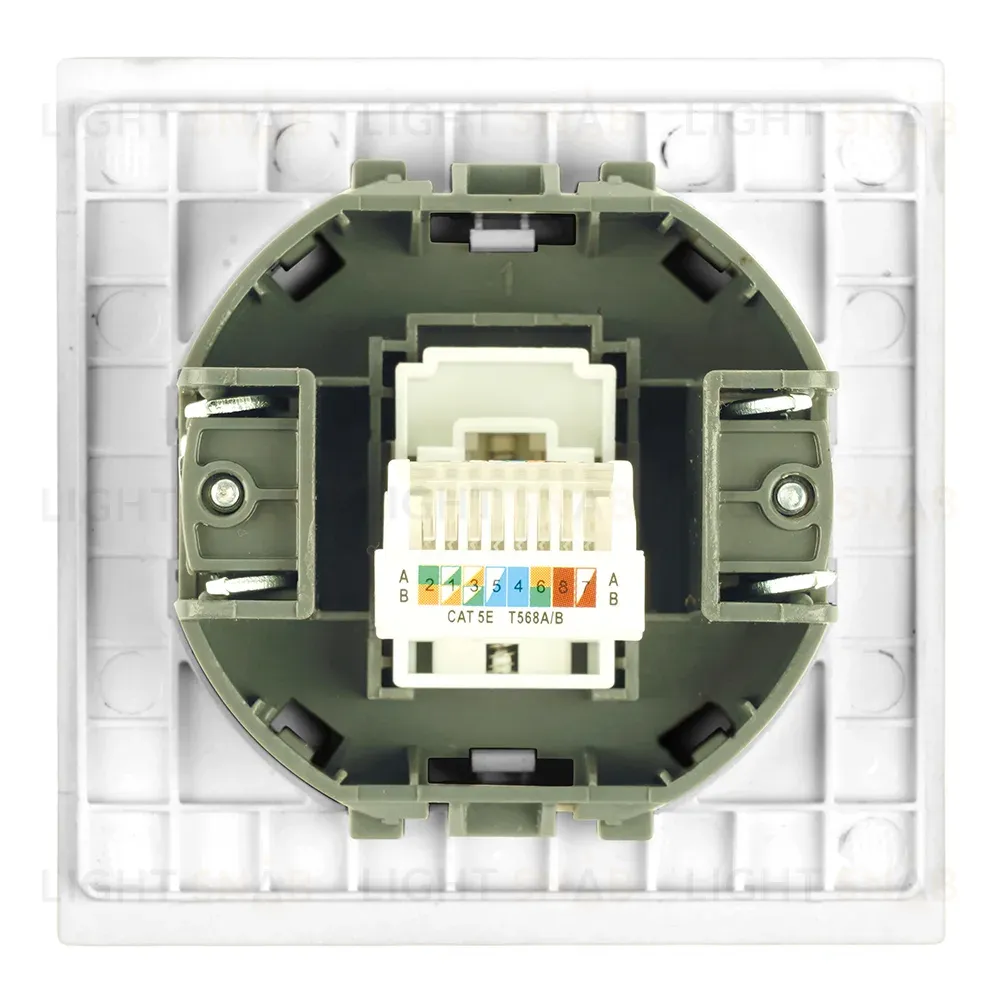Розетка компьютерная 1-местная RJ-45 (механизм) Stekker Мия RST00-3117-01 50436 50436
