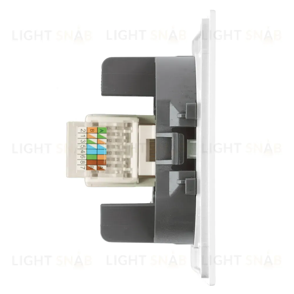 Розетка компьютерная 1-местная RJ-45 (механизм) Stekker Мия RST00-3117-01 50436 50436