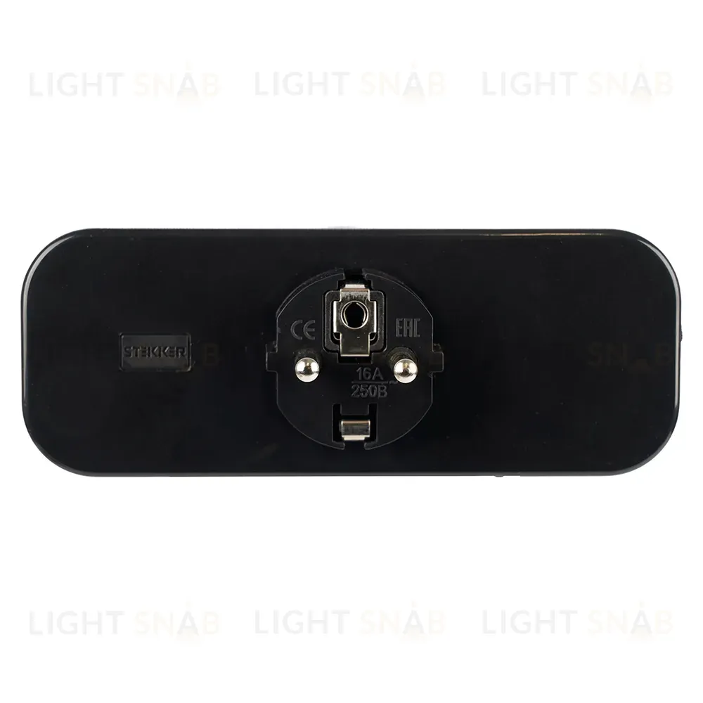 Разветвитель сетевой 3-местный Stekker 250V 16A ABS ADP16-23-20 50681 50681