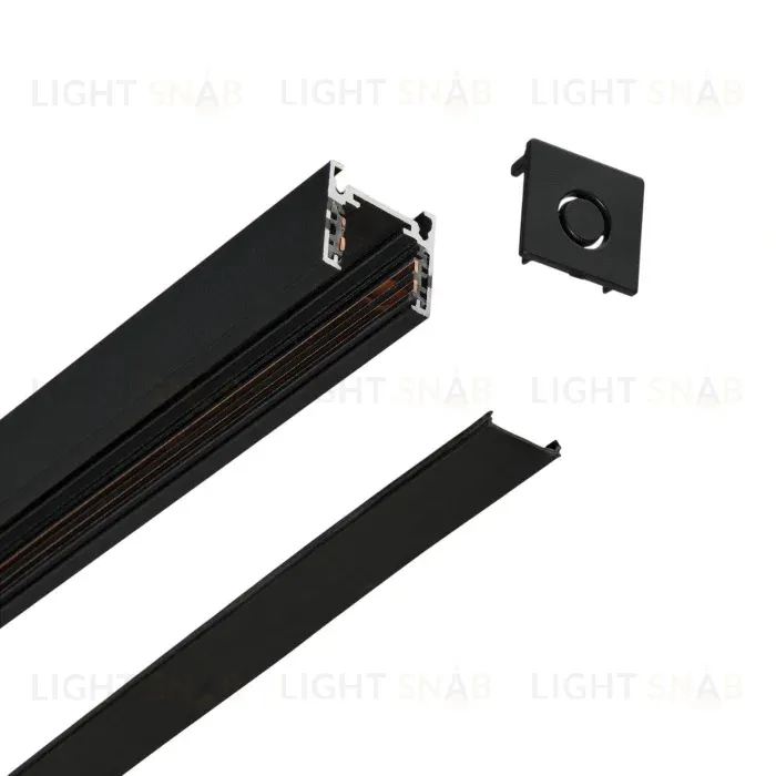 Шинопровод низкопрофильный магнитный накладной Myfar МагБас MT0204-3B MT0204-3B