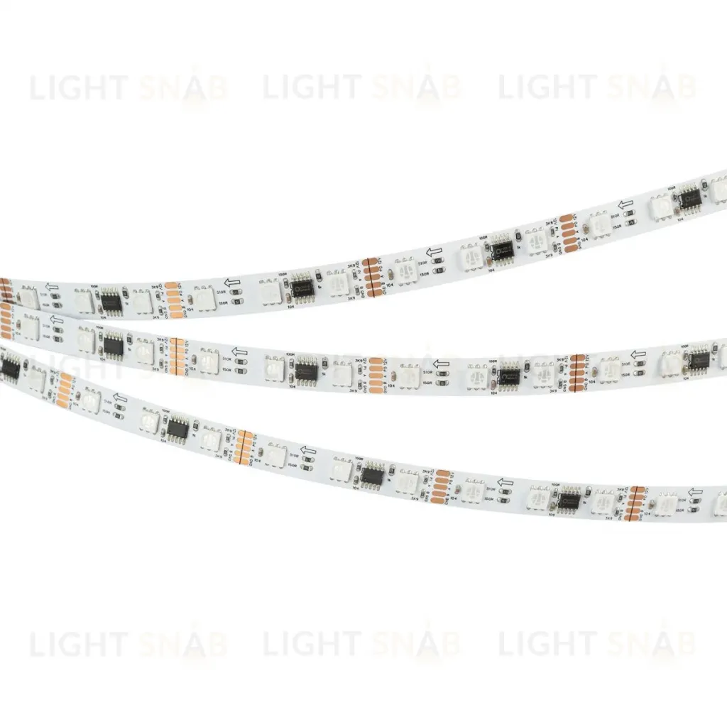 Светодиодная лента Arlight DMX-B60-10mm 12V RGB-PX3 (14 W/m, IP20, 5m)  039174(1) 039174(1)