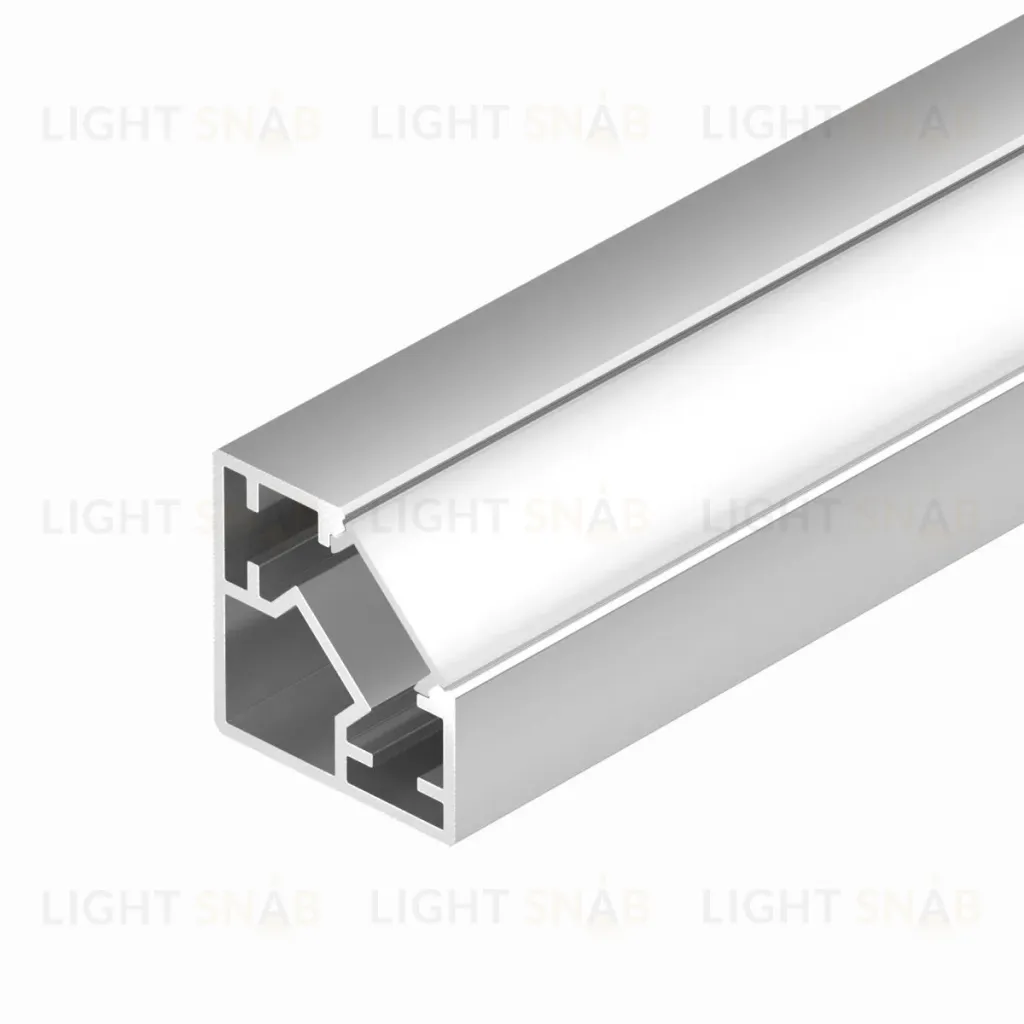Профиль Arlight SL-KUB-DISPLAY-2525-2000 ANOD (Алюминий) 055911 055911
