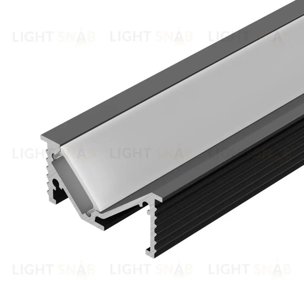 Профиль Arlight SL-BEVEL-W32-F-2000 ANOD BLACK (Алюминий) 063941 063941
