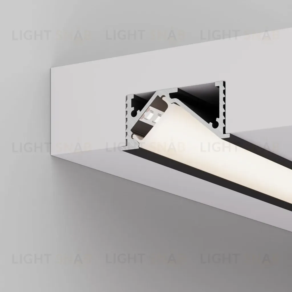 Профиль Arlight SL-BEVEL-W32-F-2000 ANOD BLACK (Алюминий) 063941 063941
