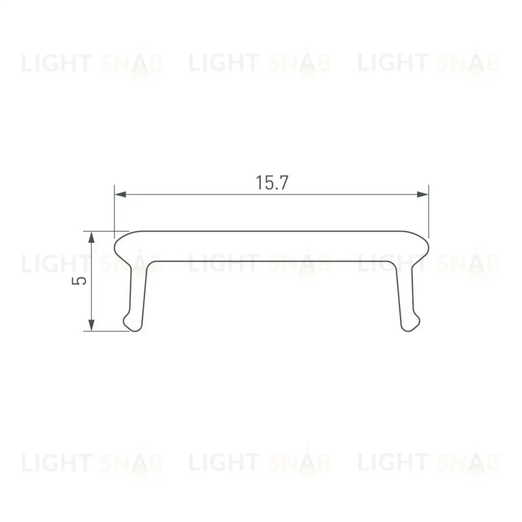 Экран призматический Arlight LINE-W16-2000 BLACK (Пластик) 063965 063965