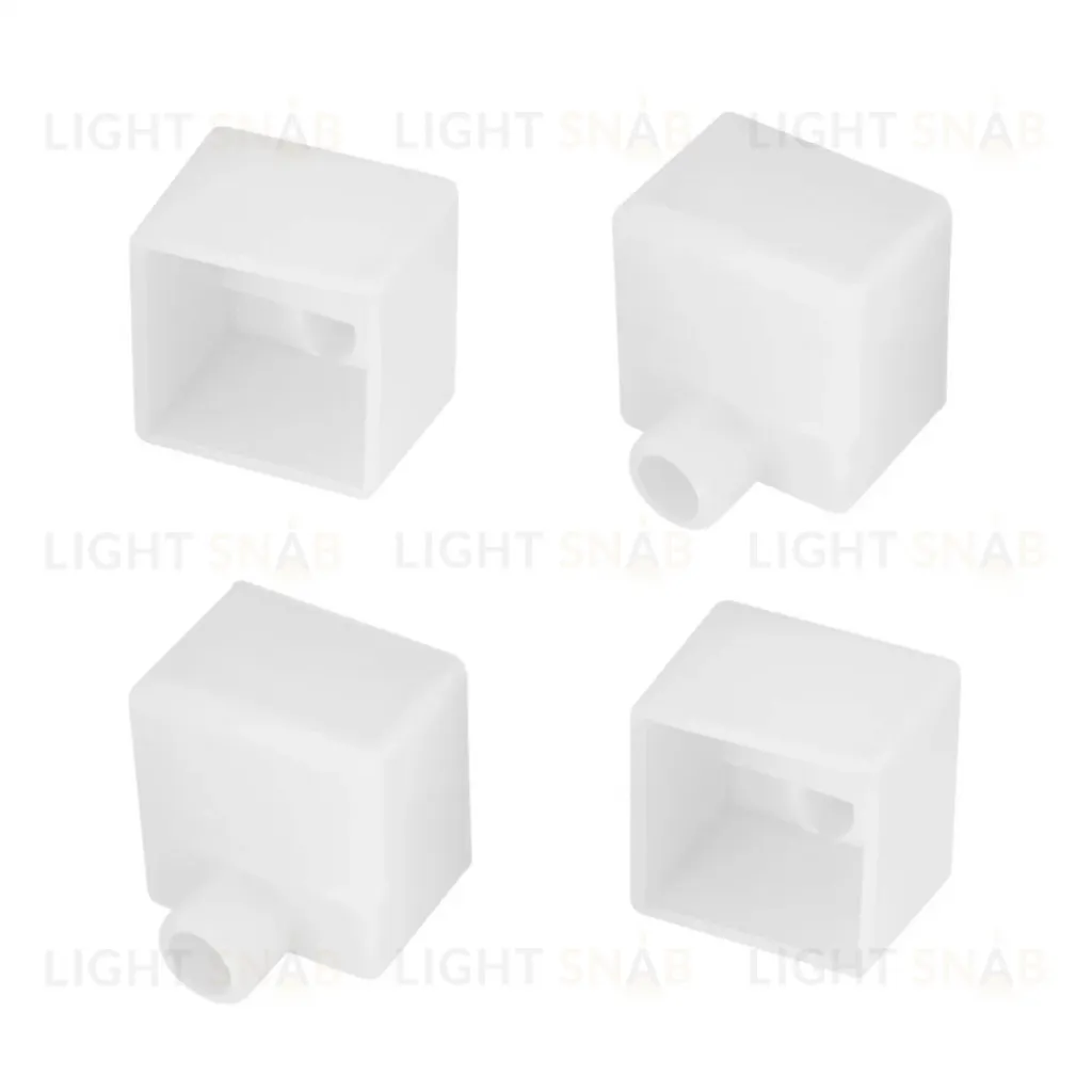 Заглушка Arlight WPH-FLEX-2020 WHITE с отверстием (Пластик) 062618 062618