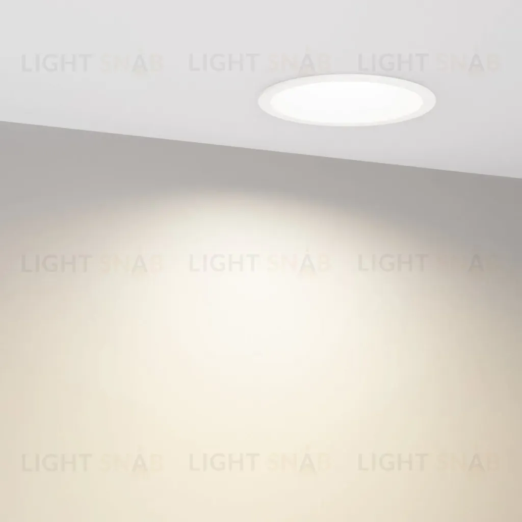 Встраиваемый светильник Arlight MS-BREEZE-BUILT-R104-12W Day4000 (WH, 90 deg, 230V) (IP20 Металл) 035611(1) 035611(1)