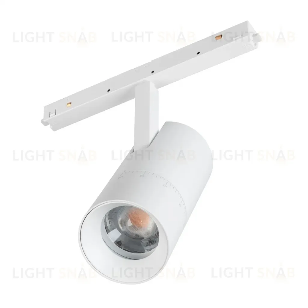 Трековый магнитный светильник Arlight MAG-ORIENT-SPOT-ZOOM-R65-15W Day4000 (WH, 20-60 deg, 48V) (IP20 Металл) 038950(1) 038950(1)