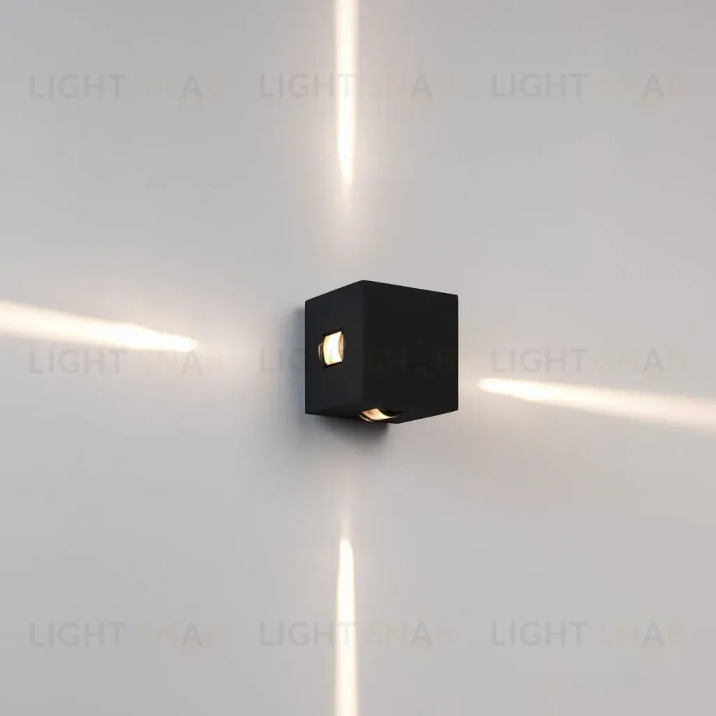 Уличный настенный светильник Arlight LGD-VERSATI-4x3W Day4000 (Черный, 4x3 deg, 230V) (IP65 Металл) 063927 063927