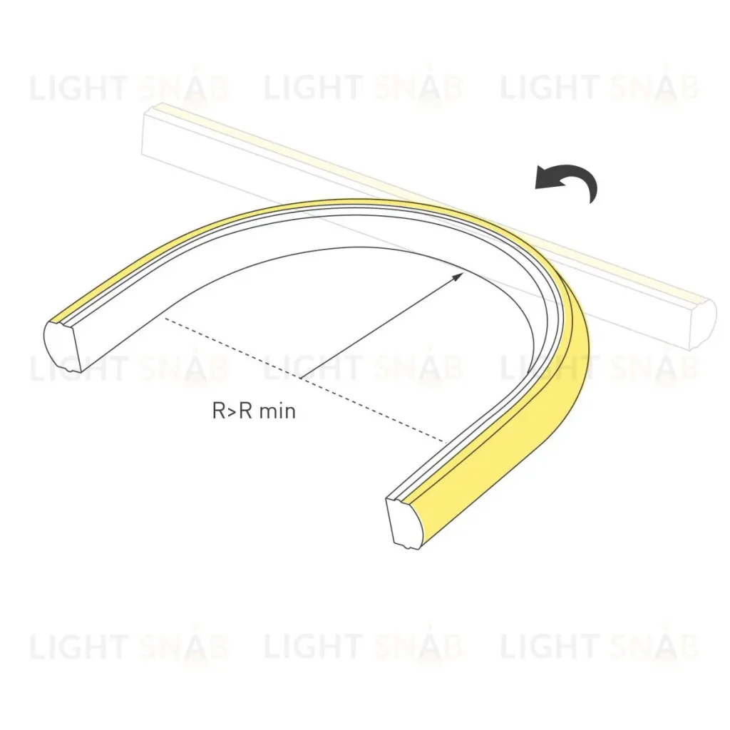 Светодиодная лента герметичная Arlight MOONLIGHT-TOP-X320-11x7mm 24V Day4000 (10 W/m, IP65, CSP, 0,5m, wire x1) (Образец) 055531 055531