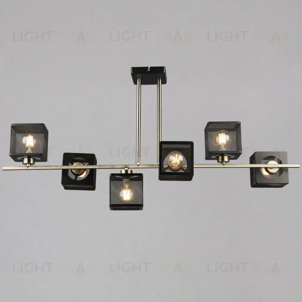 Подвесная люстра Reluce 04837-0.3-06 AB+BK 04837-0.3-06 AB+BK