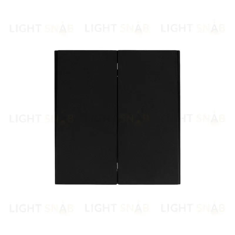 Выключатель STRONG 2 кл 10А с/у антрацит KRANZ KR-78-0706-5 KR-78-0706-5