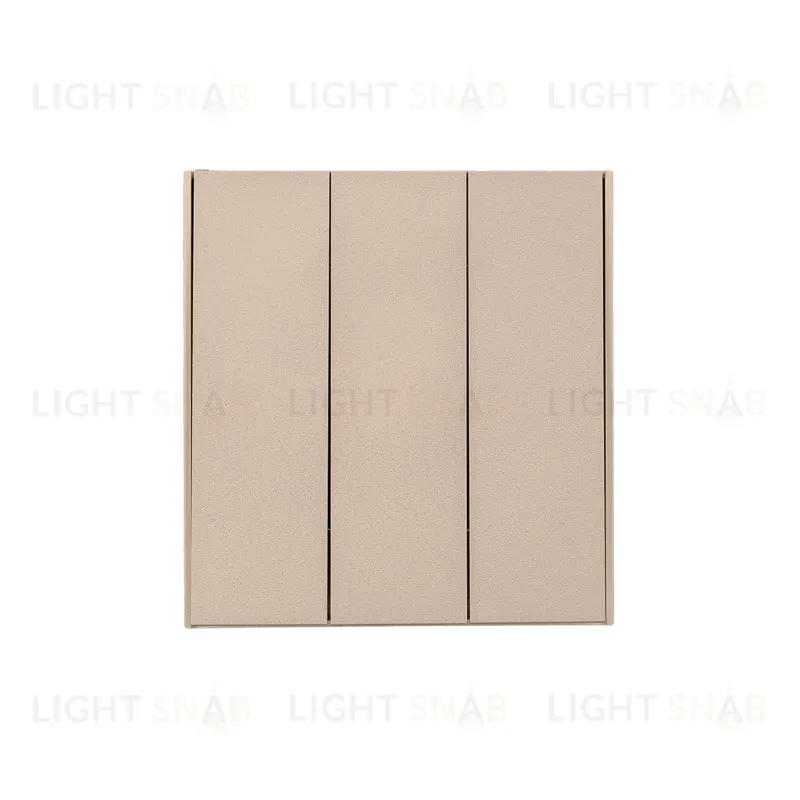 Выключатель STRONG 3 кл 10А с/у шелк KRANZ KR-78-0707-8 KR-78-0707-8
