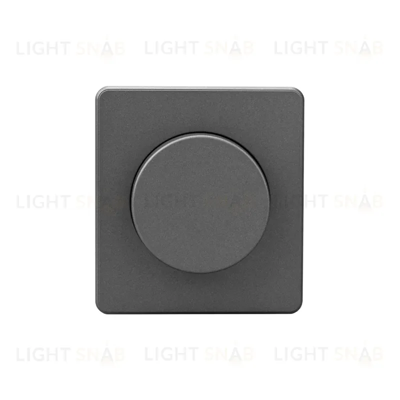 Светорегулятор ROUND (диммер) 300Вт с/у титан KRANZ KR-78-0732-2 KR-78-0732-2