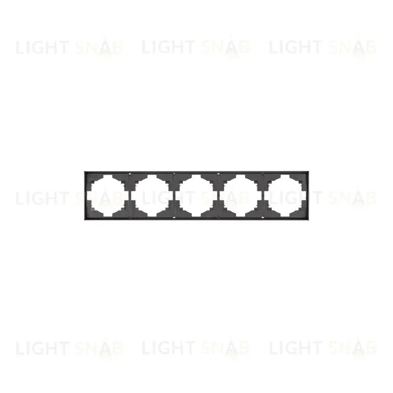 Рамка STRONG 5-постовая графит KRANZ KR-78-0755-6 KR-78-0755-6