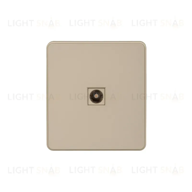 Розетка ROUND TV с/у шелк KRANZ KR-78-0723-7 KR-78-0723-7