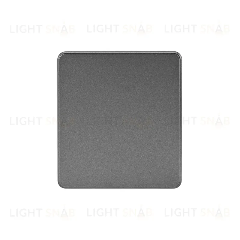 Заглушка ROUND декоративная с суппортом титан KRANZ KR-78-0735-2 KR-78-0735-2