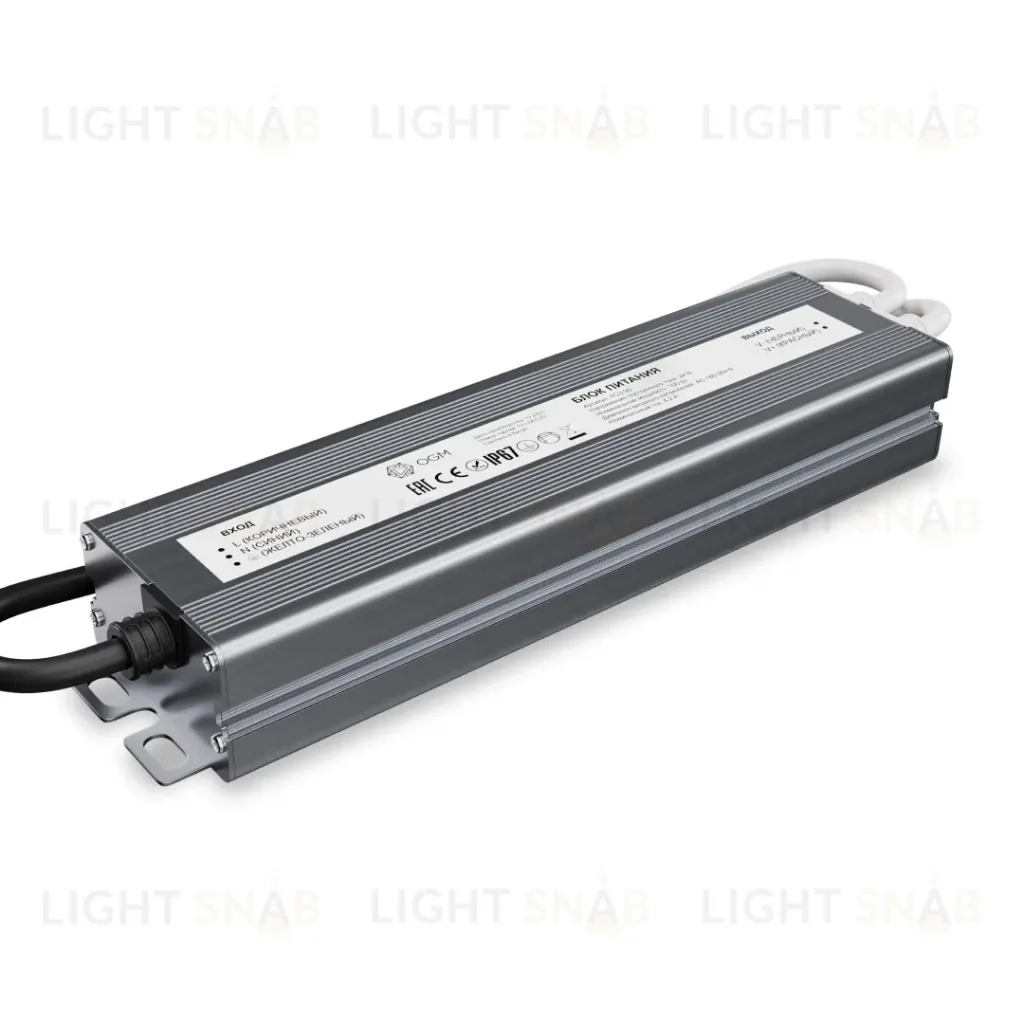 Блок питания OGM 24В, 100Вт, 186-264В, 4,2А, IP67 PS3-90 PS3-90