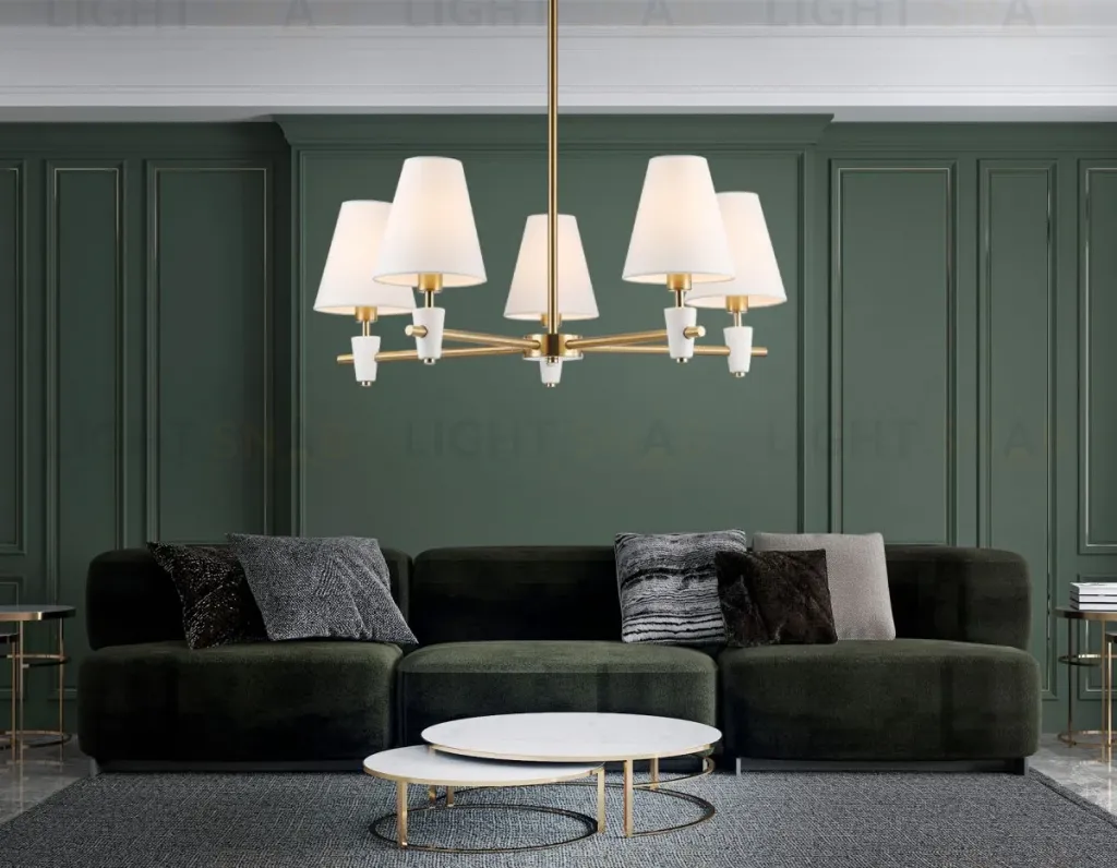 Люстра на штанге Ambrella Light High Light Ceramo Classic LH75044 LH75044