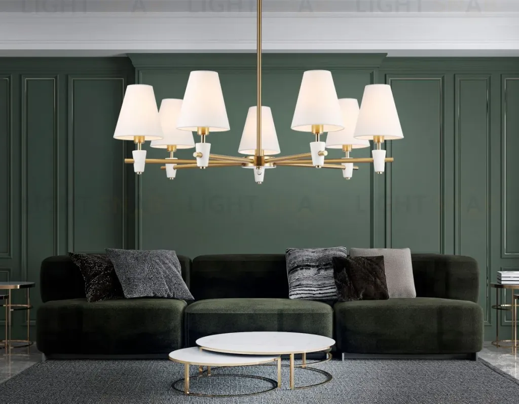 Люстра на штанге Ambrella Light High Light Ceramo Classic LH75045 LH75045
