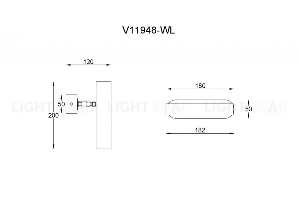 Спот Moderli Harvey V11948-WL V11948-WL