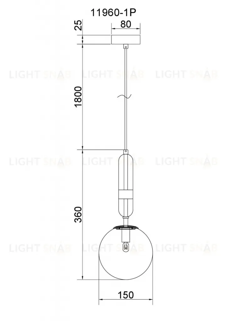 Подвесной светильник Moderli Selesta V11960-1P V11960-1P