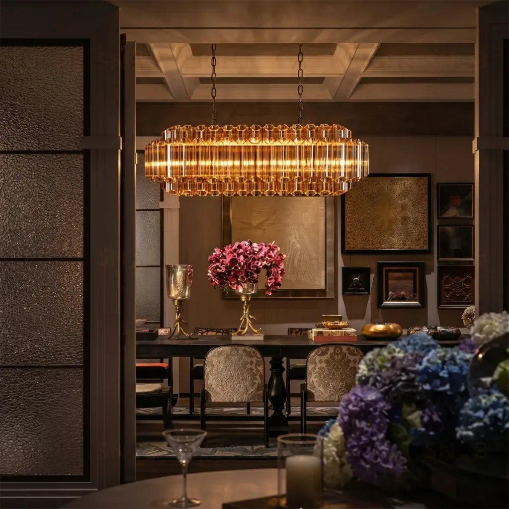 Подвесная люстра Loft IT Celebration 10579/1000R Amber 10579/1000R Amber