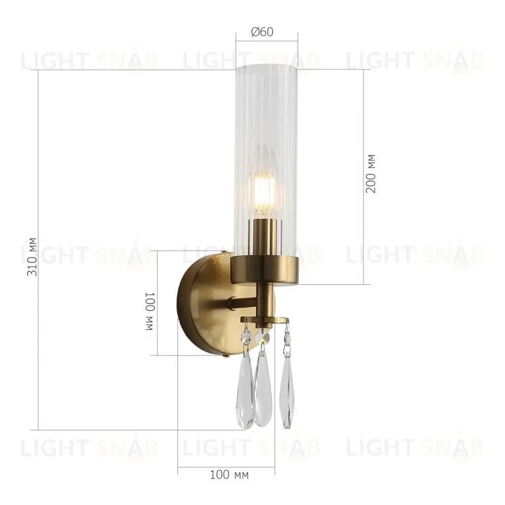 Бра ST Luce Иллюмиа SL1400.301.01 SL1400.301.01