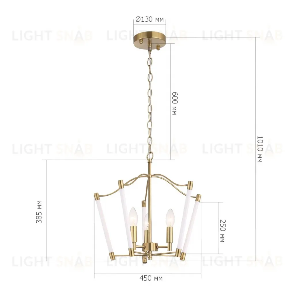 Подвесная люстра ST Luce Регалия SL1406.303.03 SL1406.303.03