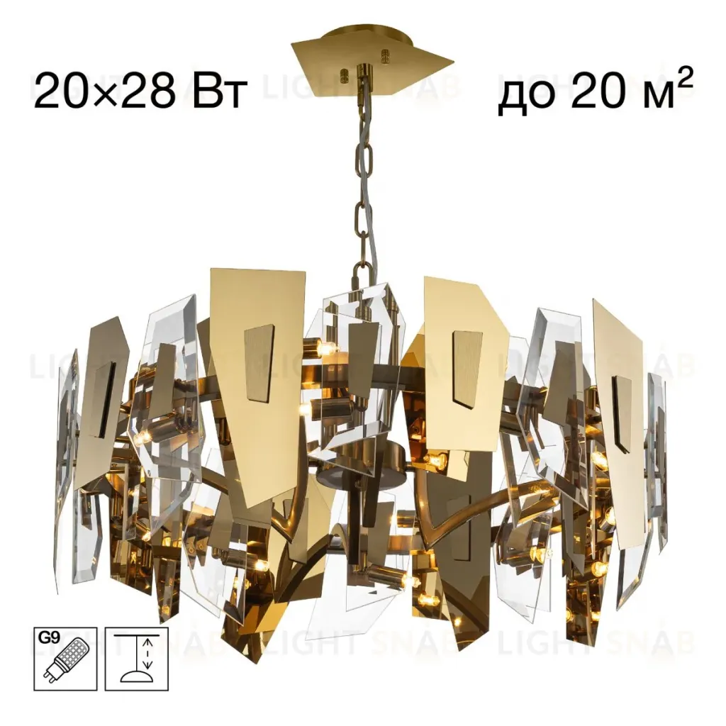 Подвесная люстра Citilux Dart CL231272 CL231272
