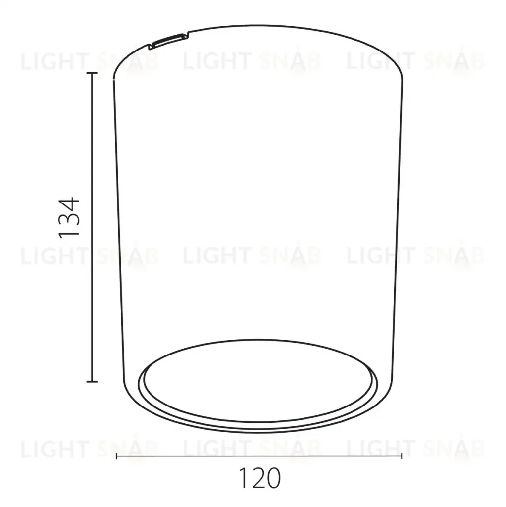 Накладной светильник Lightstar Solido E27 216626 216626