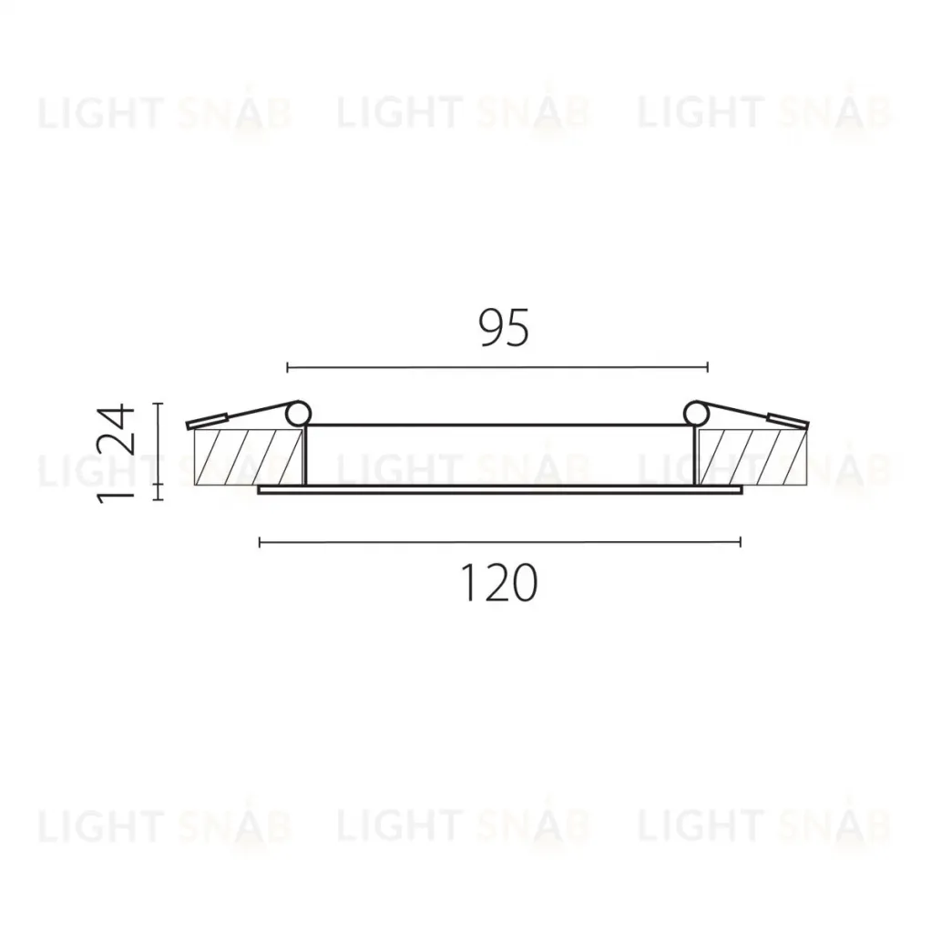 Светодиодная панель Lightstar Zocco 223102-XS 223102-XS