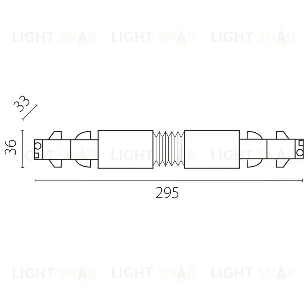 Соединение гибкое к треку 5040xx-DALI Lightstar Quattro/DALI/ 504157-DALI 504157-DALI