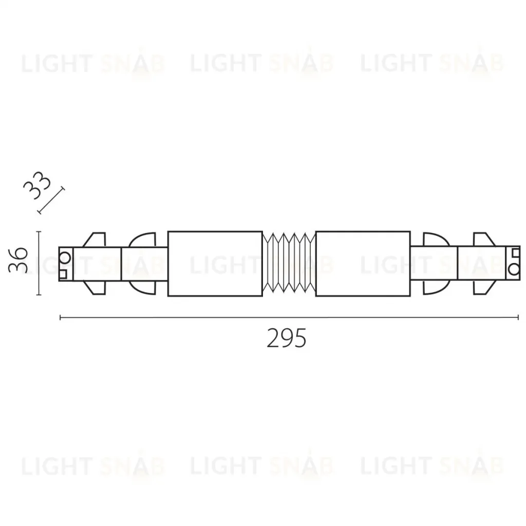 Соединение гибкое к треку 5040xx-DALI Lightstar Quattro/DALI/ 504156-DALI 504156-DALI