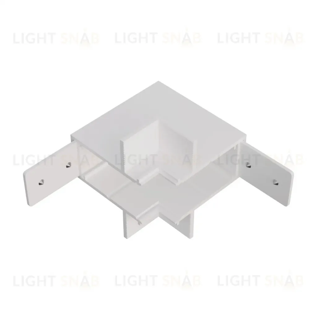 Угловое соединение встраиваемое для трека под ГКЛ 12,5 мм Lightstar Teta 505256 505256