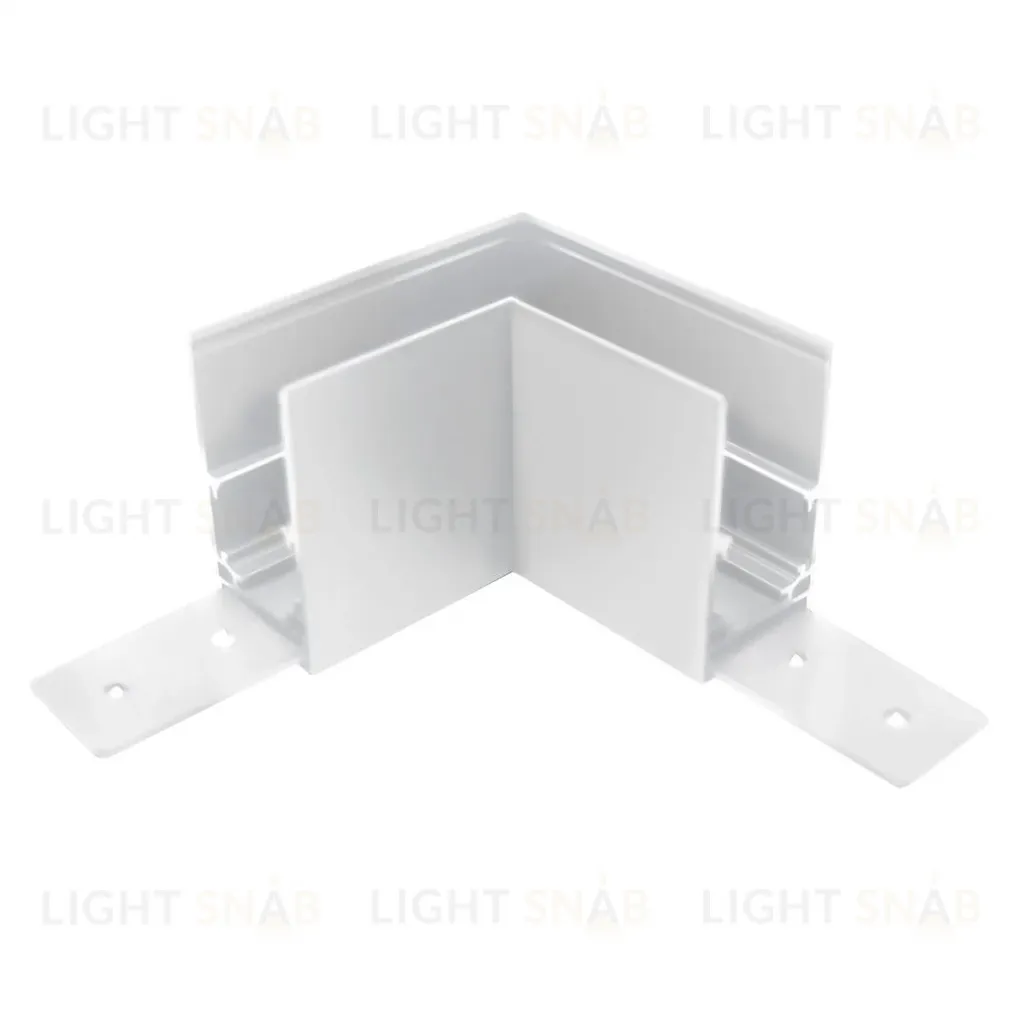 Соединитель L-образный угловой для треков 509026P, 509036P Lightstar Uno Pro 509126P 509126P