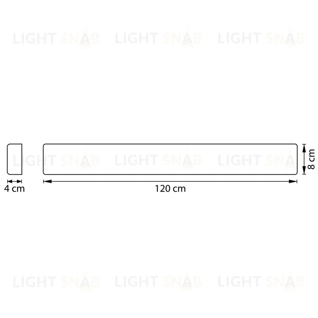 Настенный светильник с переключателем цв. температуры Lightstar Fiume 810543CCT 810543CCT