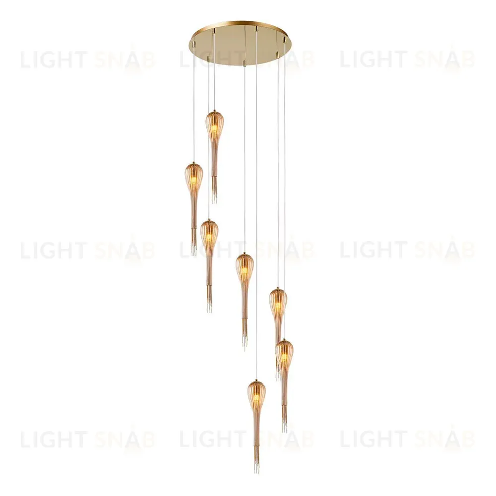 Каскадная люстра Arte Lamp Waterfall A1577SP-7GO A1577SP-7GO