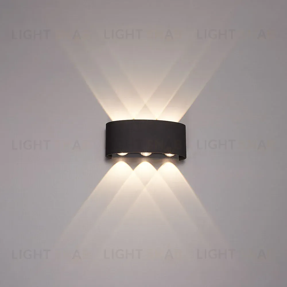 Уличный настенный светильник Arte Lamp Bosto A3722AL-6BK A3722AL-6BK