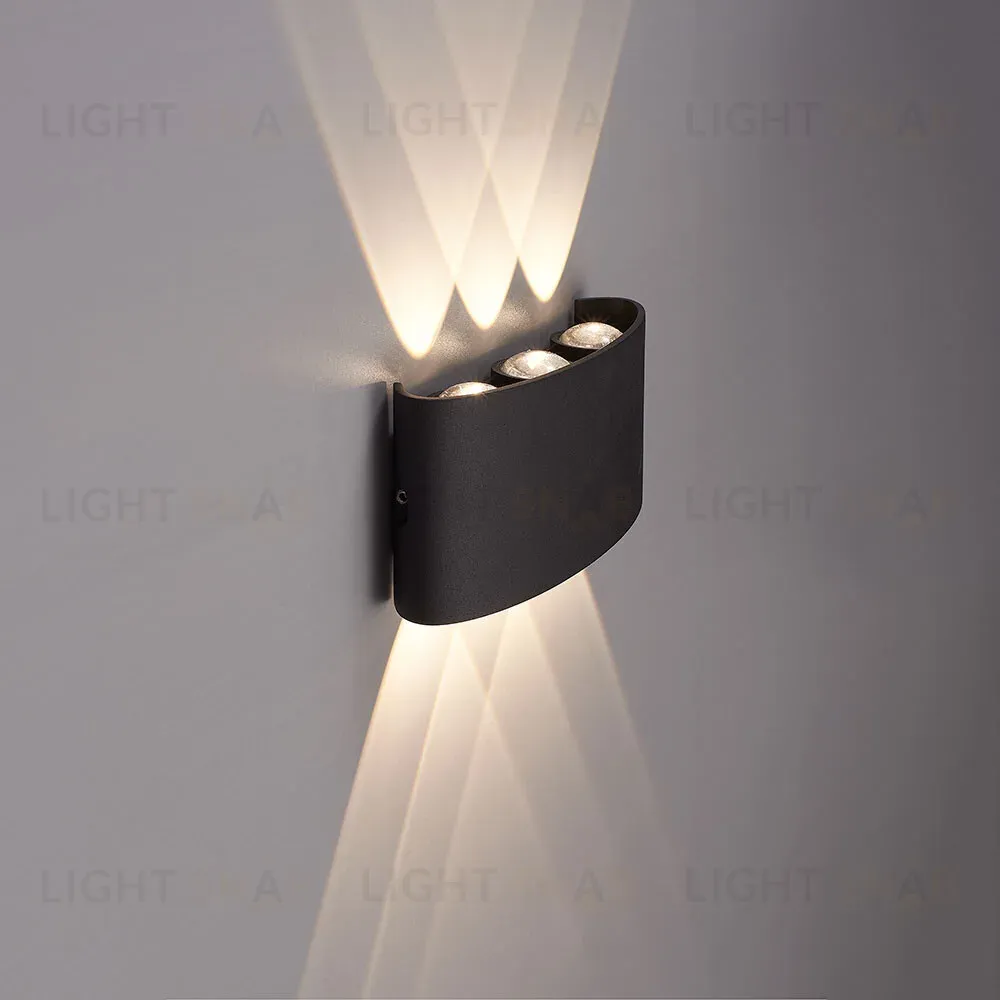 Уличный настенный светильник Arte Lamp Bosto A3722AL-6BK A3722AL-6BK