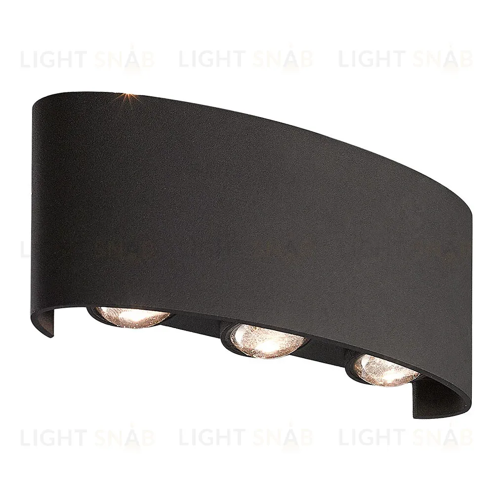 Уличный настенный светильник Arte Lamp Bosto A3722AL-6BK A3722AL-6BK